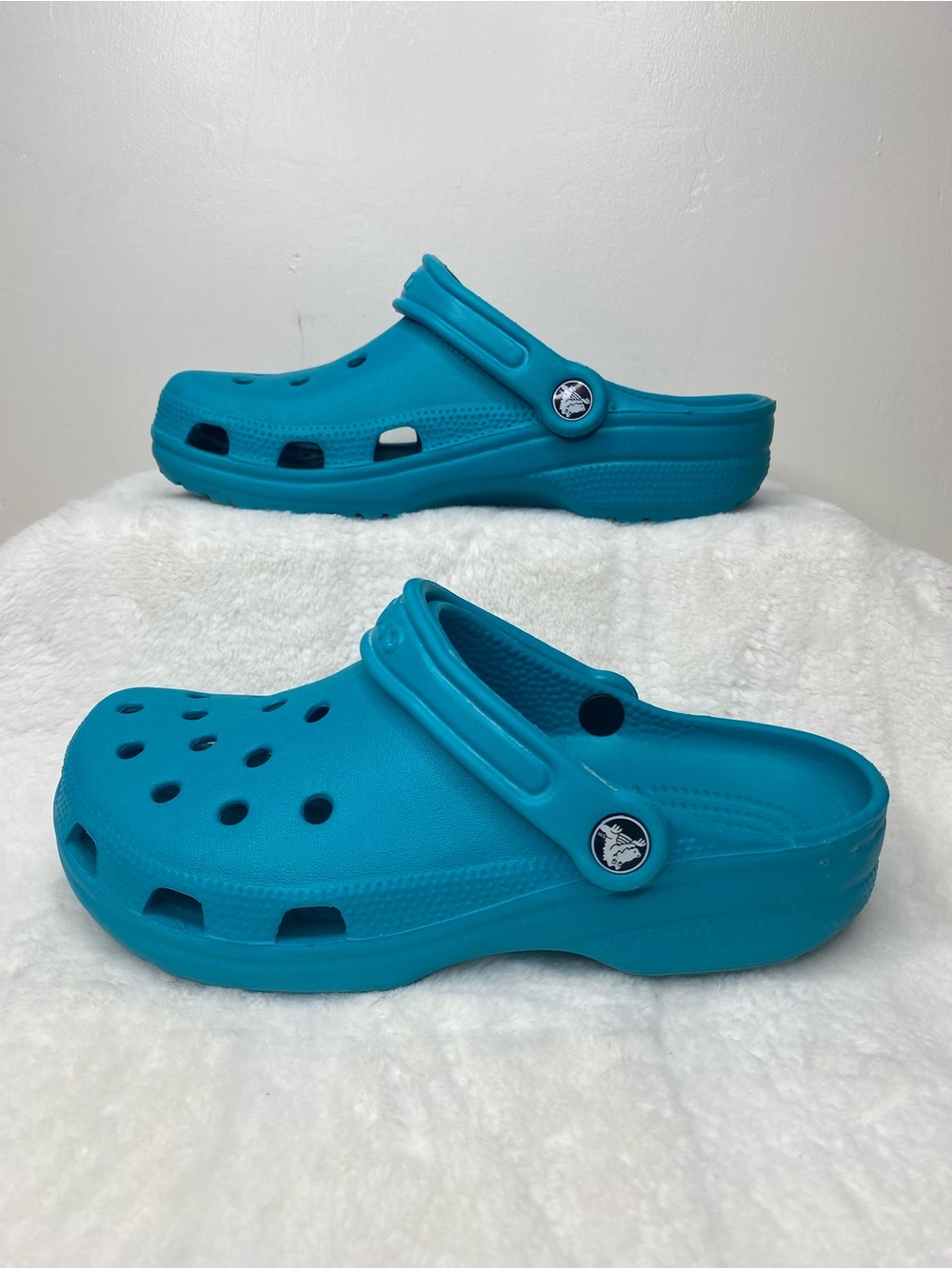 Women's Teal Slip-On Clog - Classic Comfort